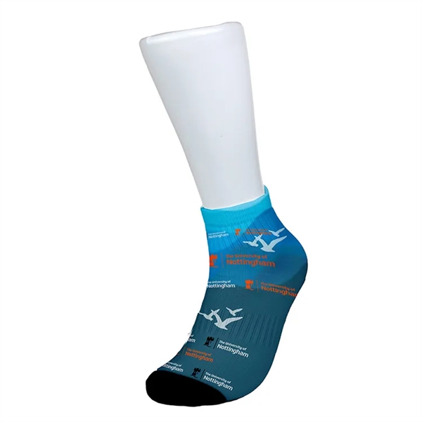 Color Sublimation Low-Cut Ankle Crew Socks in Men's & Women' - Color Sublimation Low-Cut Ankle Crew Socks in Men's & Women' - Image 4 of 17