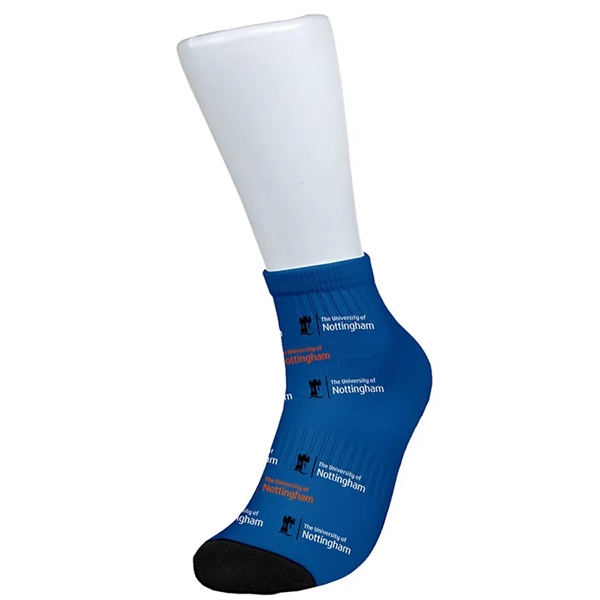 Color Sublimation Low-Cut Ankle Crew Socks in Men's & Women' - Color Sublimation Low-Cut Ankle Crew Socks in Men's & Women' - Image 9 of 17