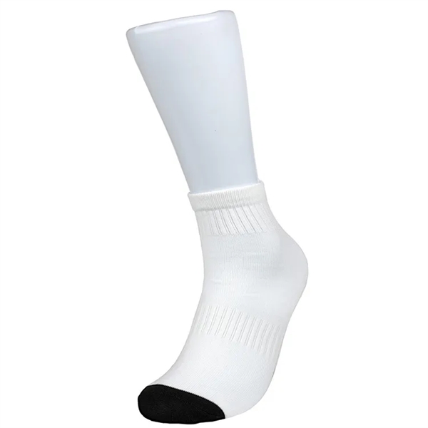 Color Sublimation Low-Cut Ankle Crew Socks in Men's & Women' - Color Sublimation Low-Cut Ankle Crew Socks in Men's & Women' - Image 15 of 17