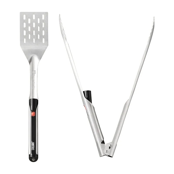 Grillight® Premium Stainless Steel LED Grill Set - Grillight® Premium Stainless Steel LED Grill Set - Image 1 of 1