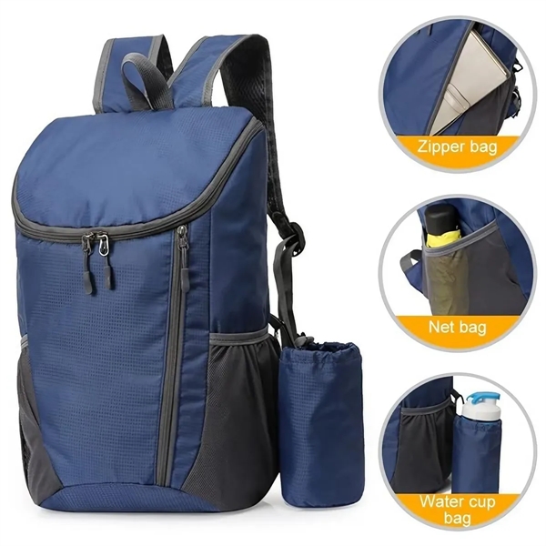 Foldable Packable Hiking Backpack - Foldable Packable Hiking Backpack - Image 3 of 7