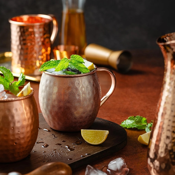 17Oz Moscow Mule Copper Mugs - 17Oz Moscow Mule Copper Mugs - Image 1 of 4