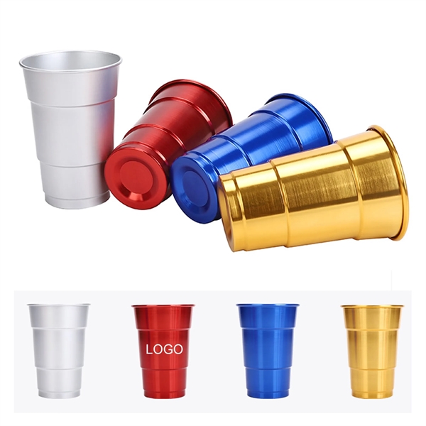 MOQ 50 Outdoor Aluminum Cup - MOQ 50 Outdoor Aluminum Cup - Image 0 of 4