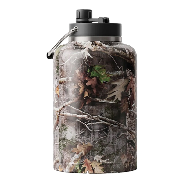 RTIC Ringed Stainless Steel One Gallon Jug - RTIC Ringed Stainless Steel One Gallon Jug - Image 13 of 21