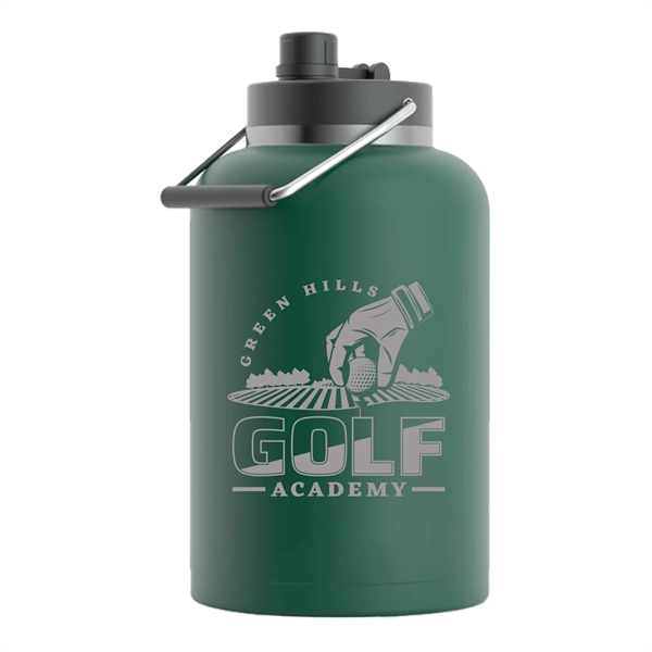 RTIC Ringed Stainless Steel One Gallon Jug - RTIC Ringed Stainless Steel One Gallon Jug - Image 18 of 21
