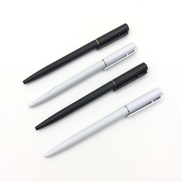 Twist action with gold accent and black/white barrel - Twist action with gold accent and black/white barrel - Image 5 of 5