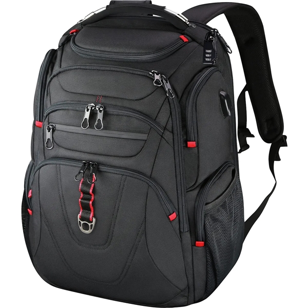 Extra Large Laptop Backpack Business Heavy Duty USB Port - Extra Large Laptop Backpack Business Heavy Duty USB Port - Image 6 of 6