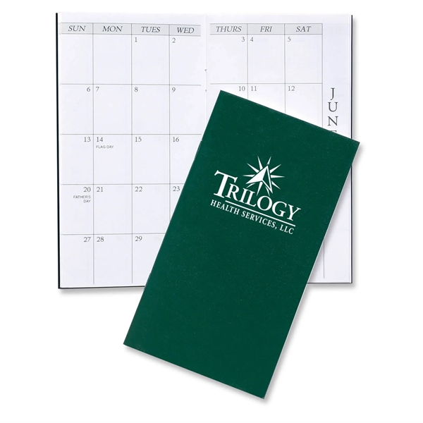 Monthly Pocket Planner - Leatherette - Monthly Pocket Planner - Leatherette - Image 0 of 14