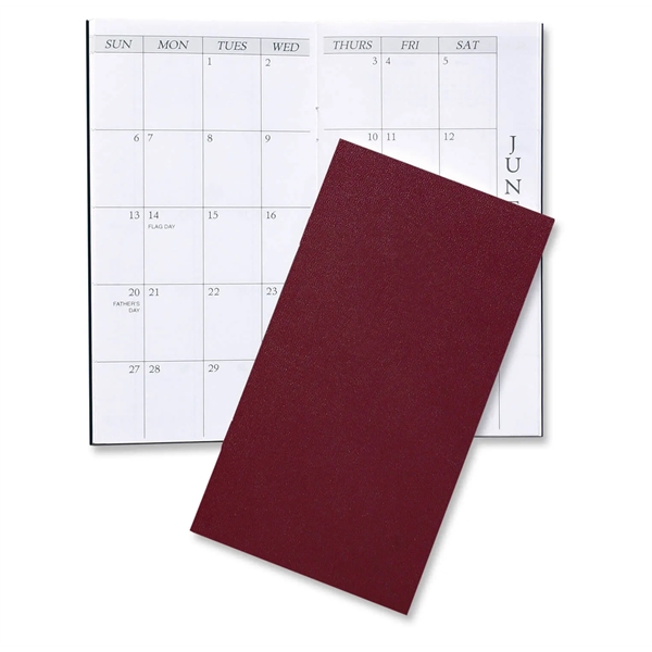 Monthly Pocket Planner - Leatherette - Monthly Pocket Planner - Leatherette - Image 5 of 14