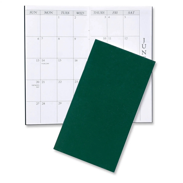Monthly Pocket Planner - Leatherette - Monthly Pocket Planner - Leatherette - Image 6 of 14