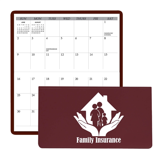 Horizontal Monthly Pocket Planners - Horizontal Monthly Pocket Planners - Image 0 of 19