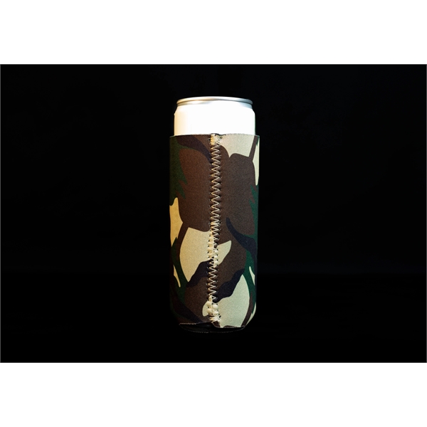 Double Side Neoprene 12oz  Tall Slim Can Coolie - Double Side Neoprene 12oz  Tall Slim Can Coolie - Image 7 of 18