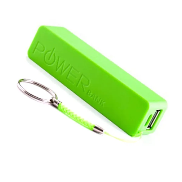 2600mAh Portable Power Bank with Keychain - 2600mAh Portable Power Bank with Keychain - Image 1 of 5
