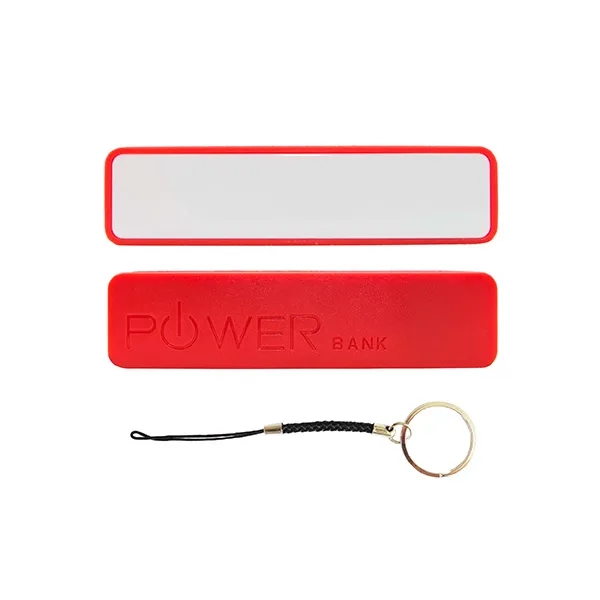 2600mAh Portable Power Bank with Keychain - 2600mAh Portable Power Bank with Keychain - Image 2 of 5