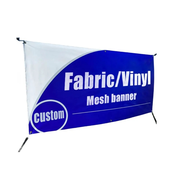 9.8' x 1.6' Outdoor Signs Banner - 9.8' x 1.6' Outdoor Signs Banner - Image 1 of 2