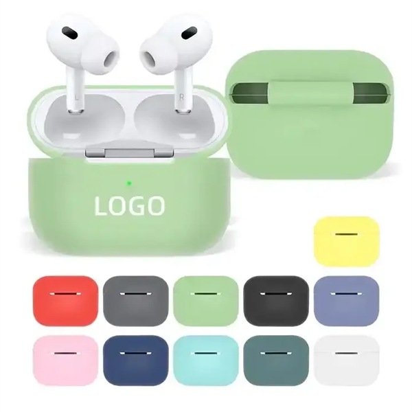 Silicone Earpuds Case Cover with Keychain - Silicone Earpuds Case Cover with Keychain - Image 2 of 5