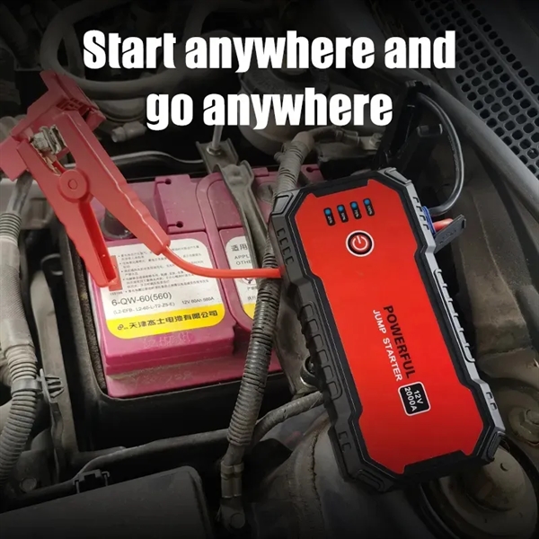 Portable Powerful Car Jump Starter Power Bank 14000mAh - Portable Powerful Car Jump Starter Power Bank 14000mAh - Image 2 of 6