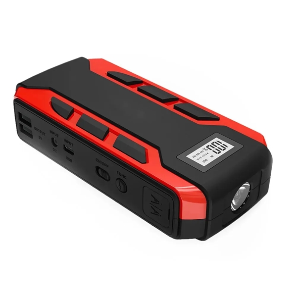 Top Fast Charging Car Jump Starter Power Bank 12000mAh - Top Fast Charging Car Jump Starter Power Bank 12000mAh - Image 2 of 5