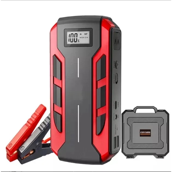 Top Fast Charging Car Jump Starter Power Bank 12000mAh - Top Fast Charging Car Jump Starter Power Bank 12000mAh - Image 3 of 5