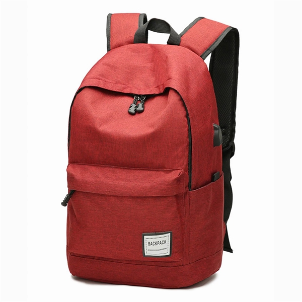 Youth Travel USB Charging Backpack - Youth Travel USB Charging Backpack - Image 4 of 4