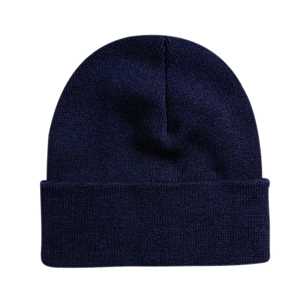 Soft Knit Cuffed Beanie Hat - Soft Knit Cuffed Beanie Hat - Image 1 of 1