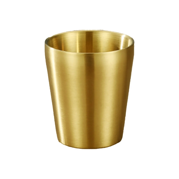 Stackable Stainless Steel Drinking Glass - Stackable Stainless Steel Drinking Glass - Image 2 of 3