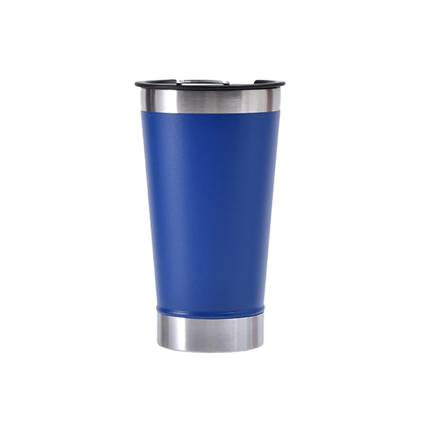 Stainless Steel Beer Mug With Built In Bottle Opener - Stainless Steel Beer Mug With Built In Bottle Opener - Image 5 of 8