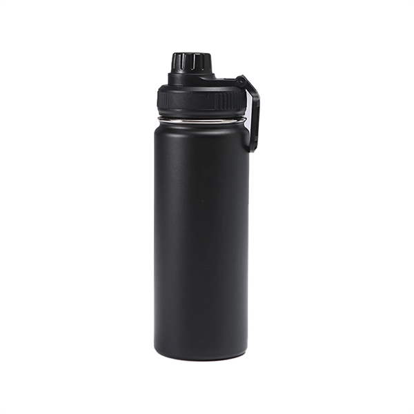 Stainless Steel Outdoor Large Capacity Sport Bottle & Handle - Stainless Steel Outdoor Large Capacity Sport Bottle & Handle - Image 6 of 6