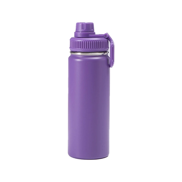 Stainless Steel Outdoor Large Capacity Sport Bottle & Handle - Stainless Steel Outdoor Large Capacity Sport Bottle & Handle - Image 2 of 6