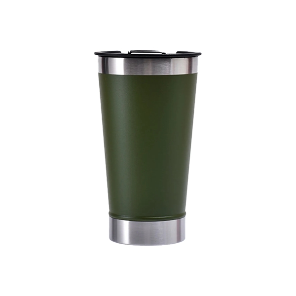 Stainless Steel Beer Mug With Built In Bottle Opener - Stainless Steel Beer Mug With Built In Bottle Opener - Image 6 of 8