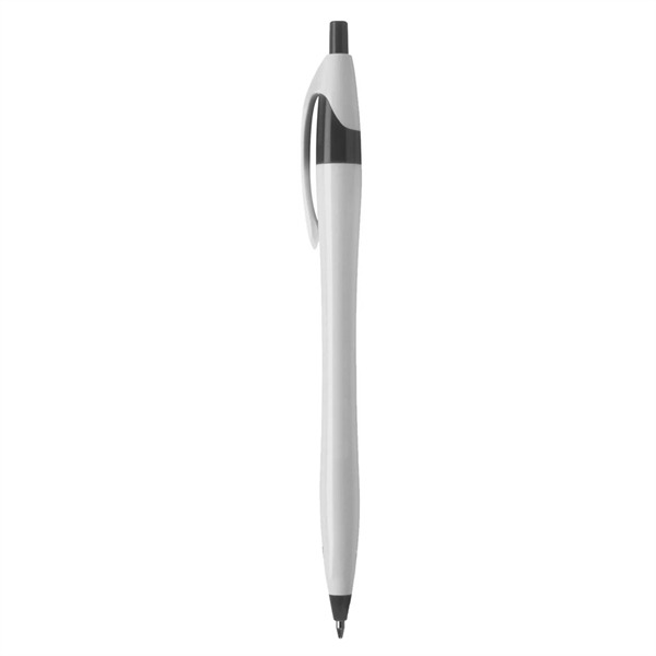 White Corporate Click Dart Pen - White Corporate Click Dart Pen - Image 4 of 6