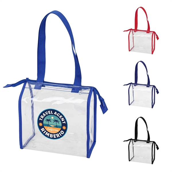 Clear Lunch Bag & Stadium Pouch - Clear Lunch Bag & Stadium Pouch - Image 0 of 4