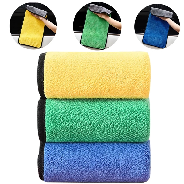 Car Microfiber Cleaning Towel - Car Microfiber Cleaning Towel - Image 0 of 4