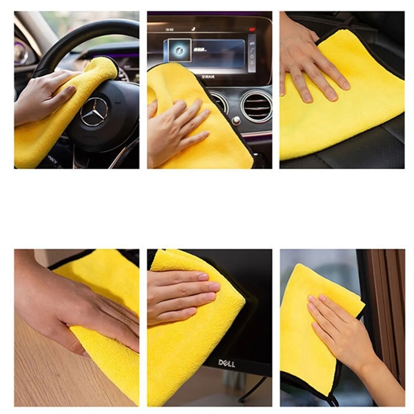 Car Microfiber Cleaning Towel - Car Microfiber Cleaning Towel - Image 4 of 4