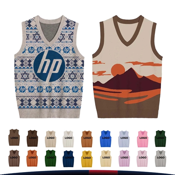 V-Neck Vest - V-Neck Vest - Image 1 of 10
