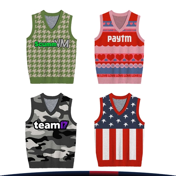 V-Neck Vest - V-Neck Vest - Image 4 of 10