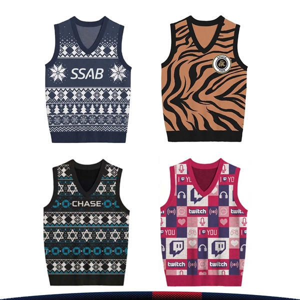 V-Neck Vest - V-Neck Vest - Image 5 of 10