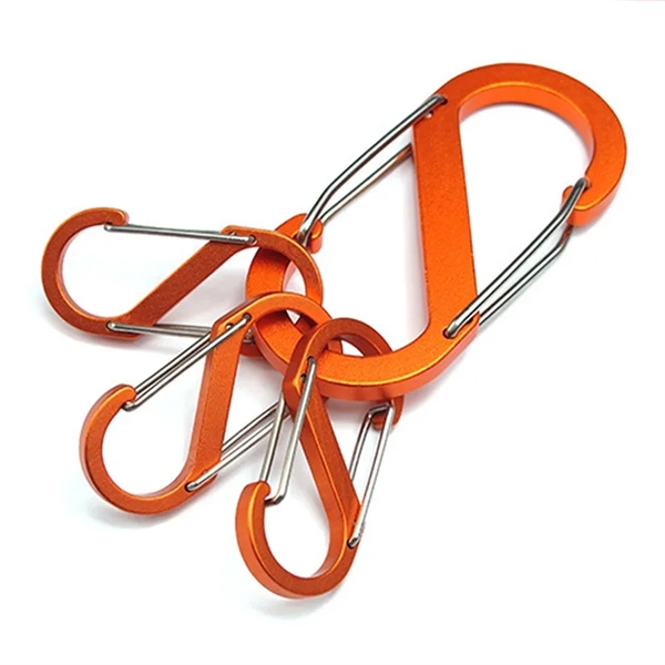 Carabiner Keychain with Polyester Strap - Carabiner Keychain with Polyester Strap - Image 6 of 9