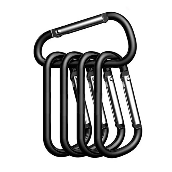 Carabiner Keychain with Polyester Strap - Carabiner Keychain with Polyester Strap - Image 5 of 9