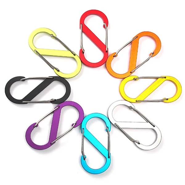 Carabiner Keychain with Polyester Strap - Carabiner Keychain with Polyester Strap - Image 4 of 9