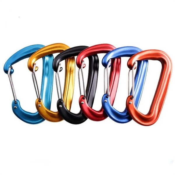 Carabiner Keychain with Polyester Strap - Carabiner Keychain with Polyester Strap - Image 2 of 9