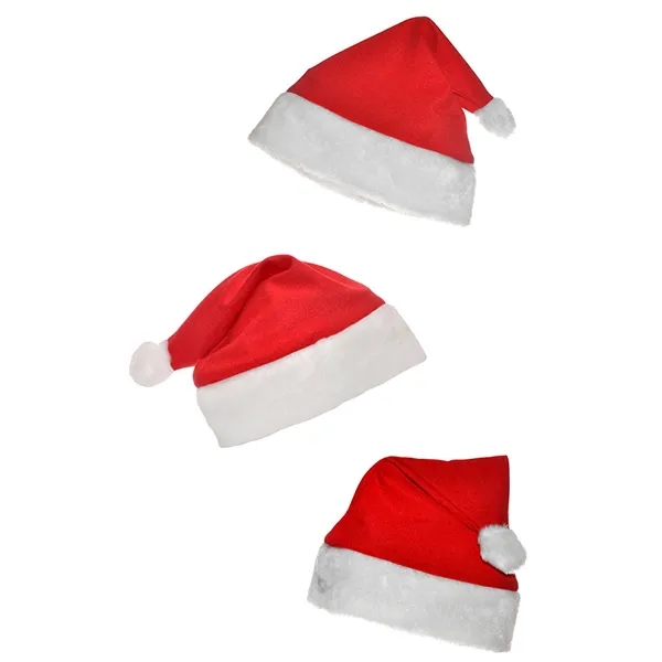 Christmas Xmas Party Santa Hat For Adults - Christmas Xmas Party Santa Hat For Adults - Image 4 of 5