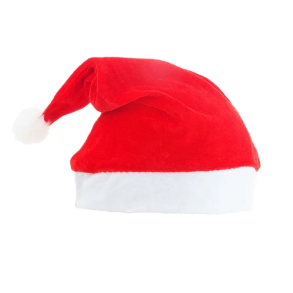 Christmas Xmas Party Santa Hat For Adults - Christmas Xmas Party Santa Hat For Adults - Image 3 of 5