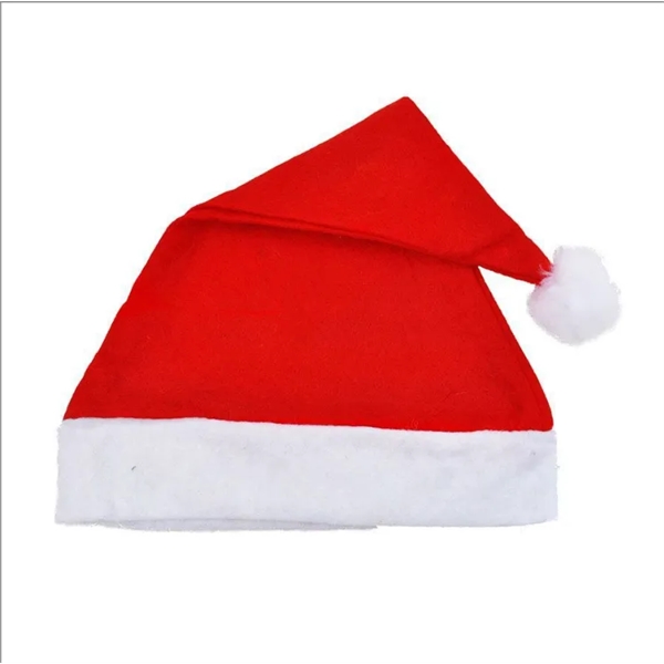 Blank Non-woven Santa Hat - Blank Non-woven Santa Hat - Image 1 of 3