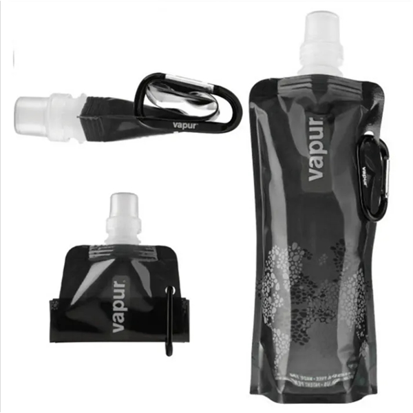16 Oz. BPA-Free Foldable and Reusable Water Bottle ( 480ML ) - 16 Oz. BPA-Free Foldable and Reusable Water Bottle ( 480ML ) - Image 3 of 3