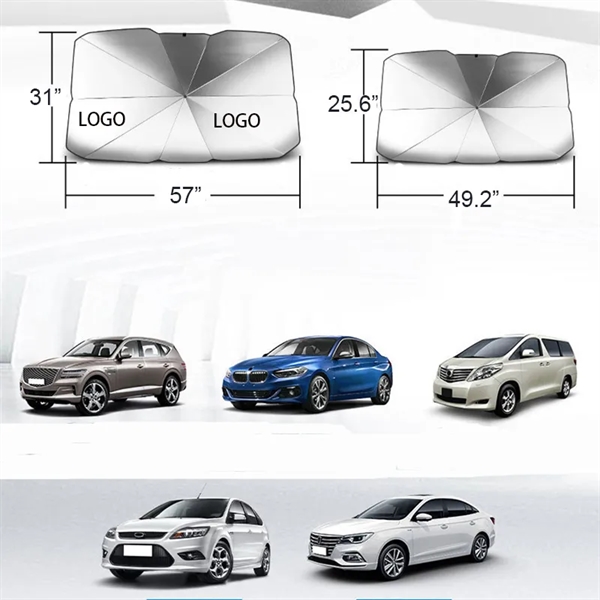Umbrella Folding Car Window Sun Shade - Umbrella Folding Car Window Sun Shade - Image 1 of 3