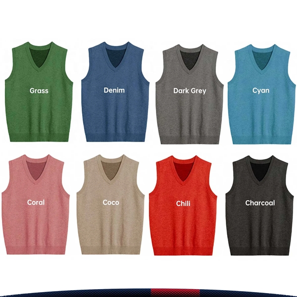 V-Neck Vest - V-Neck Vest - Image 7 of 10