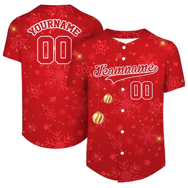 Custom Button Down Baseball Jersey (Full Dye Sublimation) - Custom Button Down Baseball Jersey (Full Dye Sublimation) - Image 35 of 35