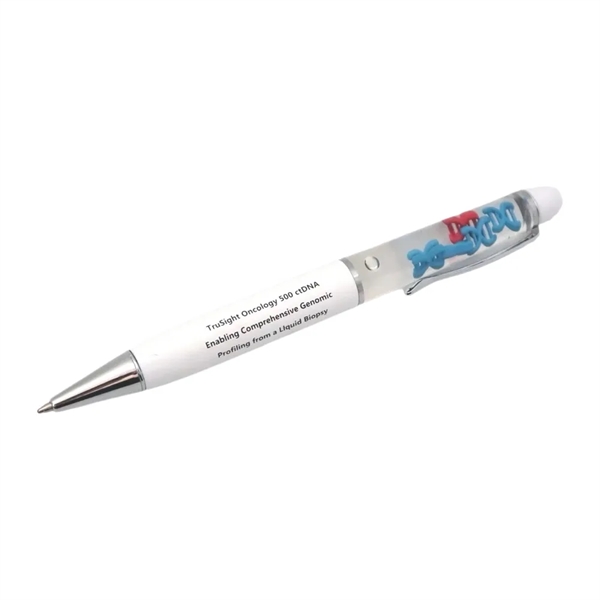 Superior Metal Twist Pen w/Custom 3D Molded Floaters - Superior Metal Twist Pen w/Custom 3D Molded Floaters - Image 2 of 6
