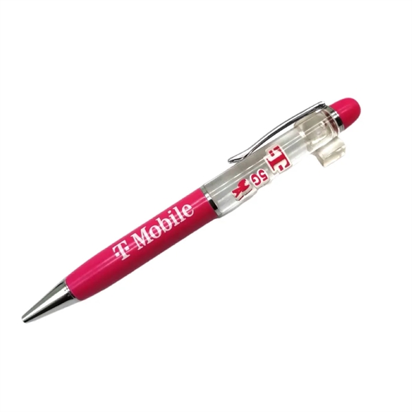 Superior Metal Twist Pen w/Custom 3D Molded Floaters - Superior Metal Twist Pen w/Custom 3D Molded Floaters - Image 5 of 6